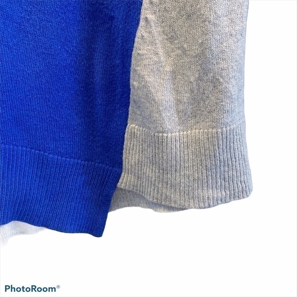 VERTICAL design color block crewneck sweater sizeS - Picture 4 of 7